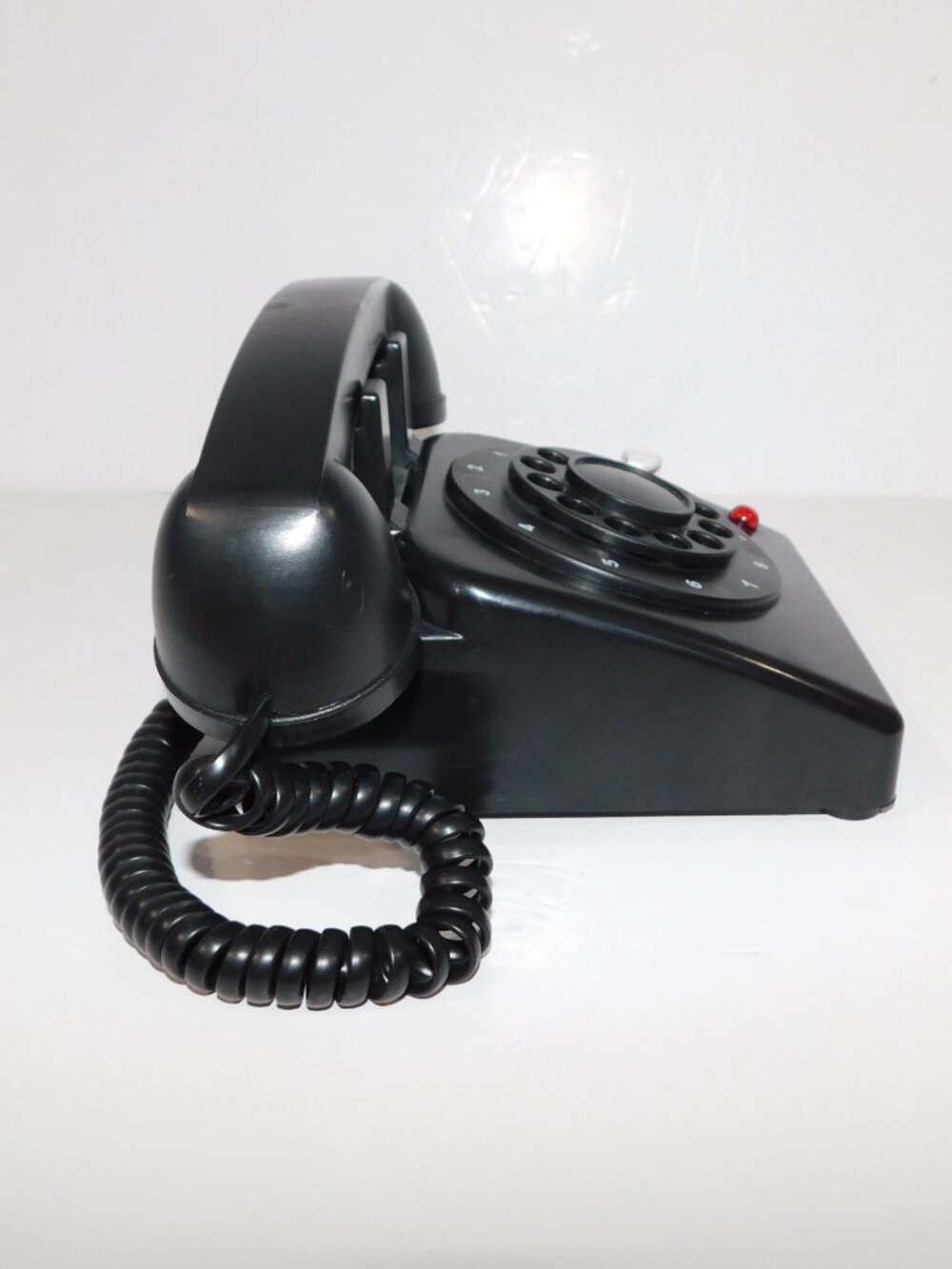 RARE Gemmy Scream Ghost Face Talking Black Telephone Phone Prop Spirit Halloween - Picture 8 of 11